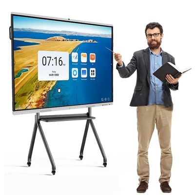 स्कूल के लिए ऑल इन वन 98 इंच डिजिटल इंटरैक्टिव व्हाइटबोर्ड मल्टी लैंग्वेज