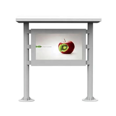 टच स्क्रीन आउटडोर विज्ञापन स्क्रीन डिस्प्ले कियोस्क IP65 वाटरप्रूफ स्वतंत्र