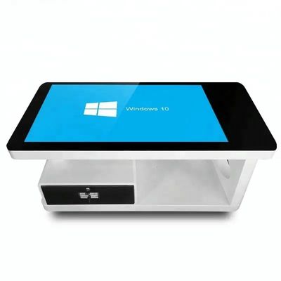 विंडोज 10 इन्फ्रारेड स्मार्ट टच स्क्रीन टेबल 43 इंच इंटरैक्टिव मल्टी टच टेबल