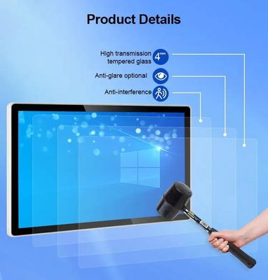 क्षमता 15.6 इंच टच स्क्रीन मॉनिटर औद्योगिक 1920x1080 रिज़ॉल्यूशन