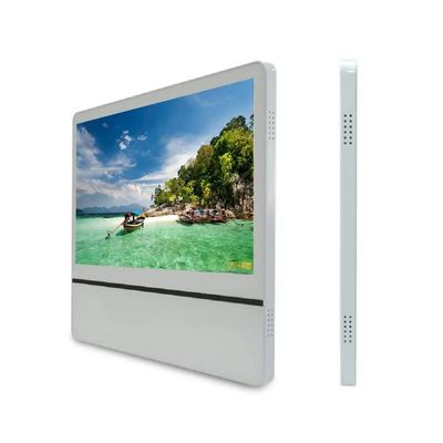 24 इंच लिफ्ट विज्ञापन डिस्प्ले एंड्रॉइड 4G और 1920 x 1080 रेज़ोल्यूशन के साथ लिफ्ट डिजिटल साइनेज के लिए