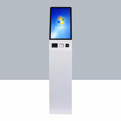 वाई-फाई/ब्लूटूथ कनेक्टिविटी सेल्फ-चेकइन कियोस्क 128GB SSD और निर्बाध सेल्फ-सर्विस के लिए कस्टमाइज्ड कलर के साथ