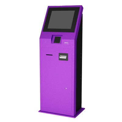 Commercial Self-Service Kiosk with Capacitive 10 Point Touch Screen 1920X1080 Resolution and Stainless Steel Metal Case