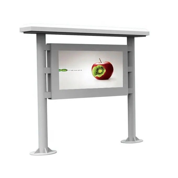 टच स्क्रीन आउटडोर विज्ञापन स्क्रीन डिस्प्ले कियोस्क IP65 वाटरप्रूफ स्वतंत्र