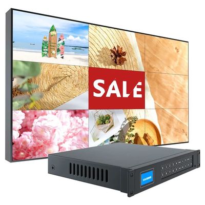 55 इंच 0.88 मिमी एलसीडी स्प्लिसिंग वॉल अल्ट्रा नैरो एज टीवी वॉल प्रोसेसर नियंत्रक